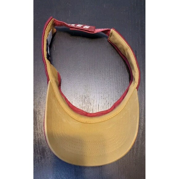 Florida State Seminoles Sun Visor Top of the World Hat Garnet Gold Adjust Golf - Picture 4 of 5